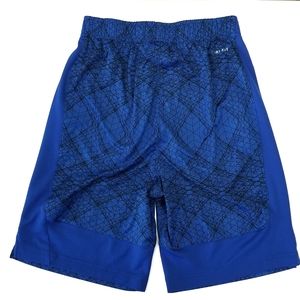 Nike Dri-Fit Shorts Kid's Large Blue w/ Black